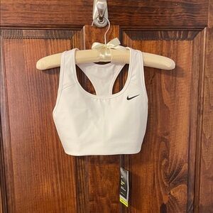 Nike Women's White Sports Bra